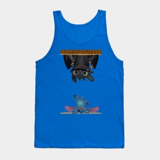 Besties do it together - Stitch and Toothless Tank Top